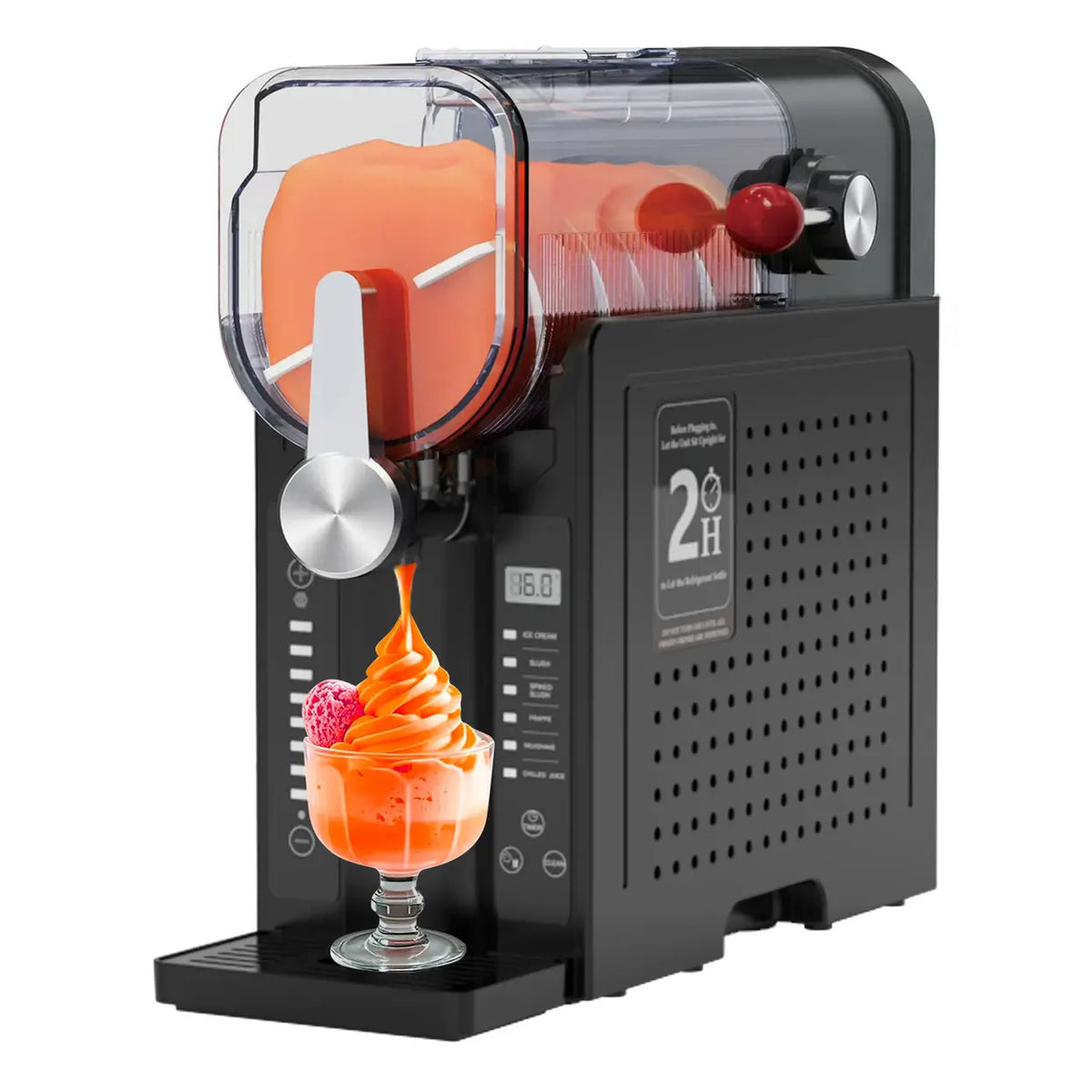 Cuisync 2408B Slush- und Frozen-Drink-Maschine – 6 Programme