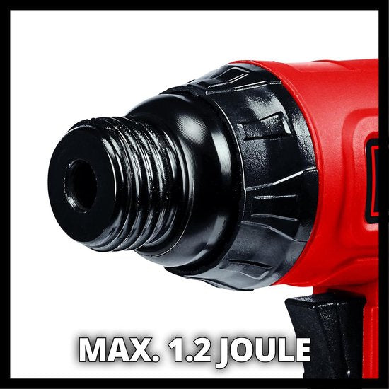 Einhell Druckluft-Meißelhammer TC-PC 45 – 1,2 J – inkl. 4-teiligem Meißelsatz (120 mm)
