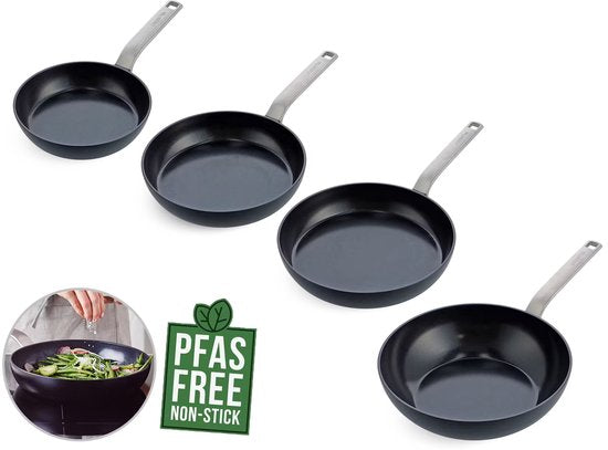 Greenpan Evolution Eco Wokpfanne - Ø28cm - Antihaftbeschichtung aus Keramik - PFAS-frei