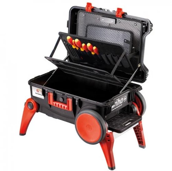 Werkzeugkoffer XXL III (Solo) für Elektriker – WIHA 44129