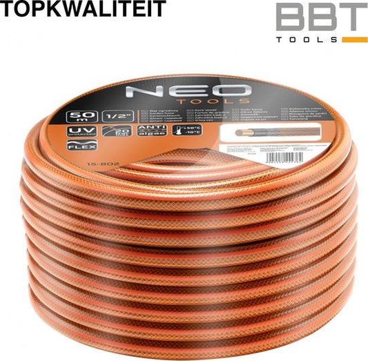 NEO 15-801 GARTENSCHLAUCH 1/2 X 30 M, 4-LAGIG