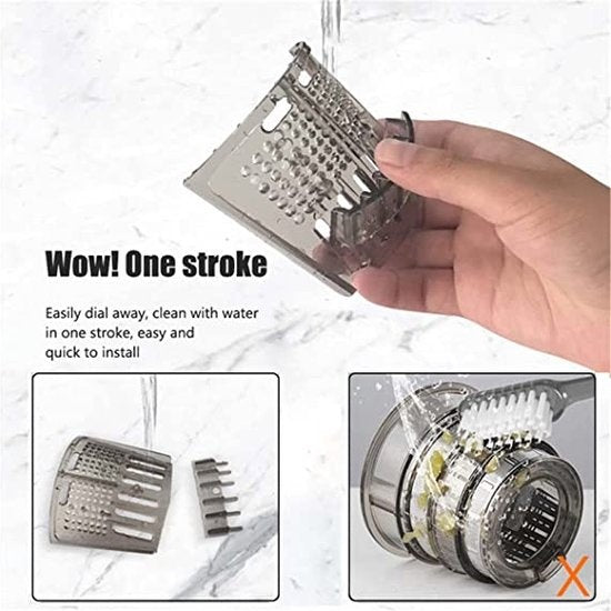 Fuegobird Slowjuicer - Für Obst und Gemüse - 800ml - Rot