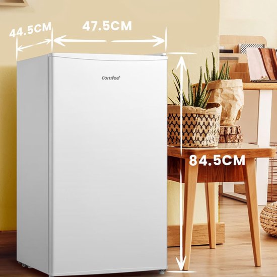 COMFEE RCU60WH2(E) 60-Liter-Standgefriertruhe, 3 Fächer