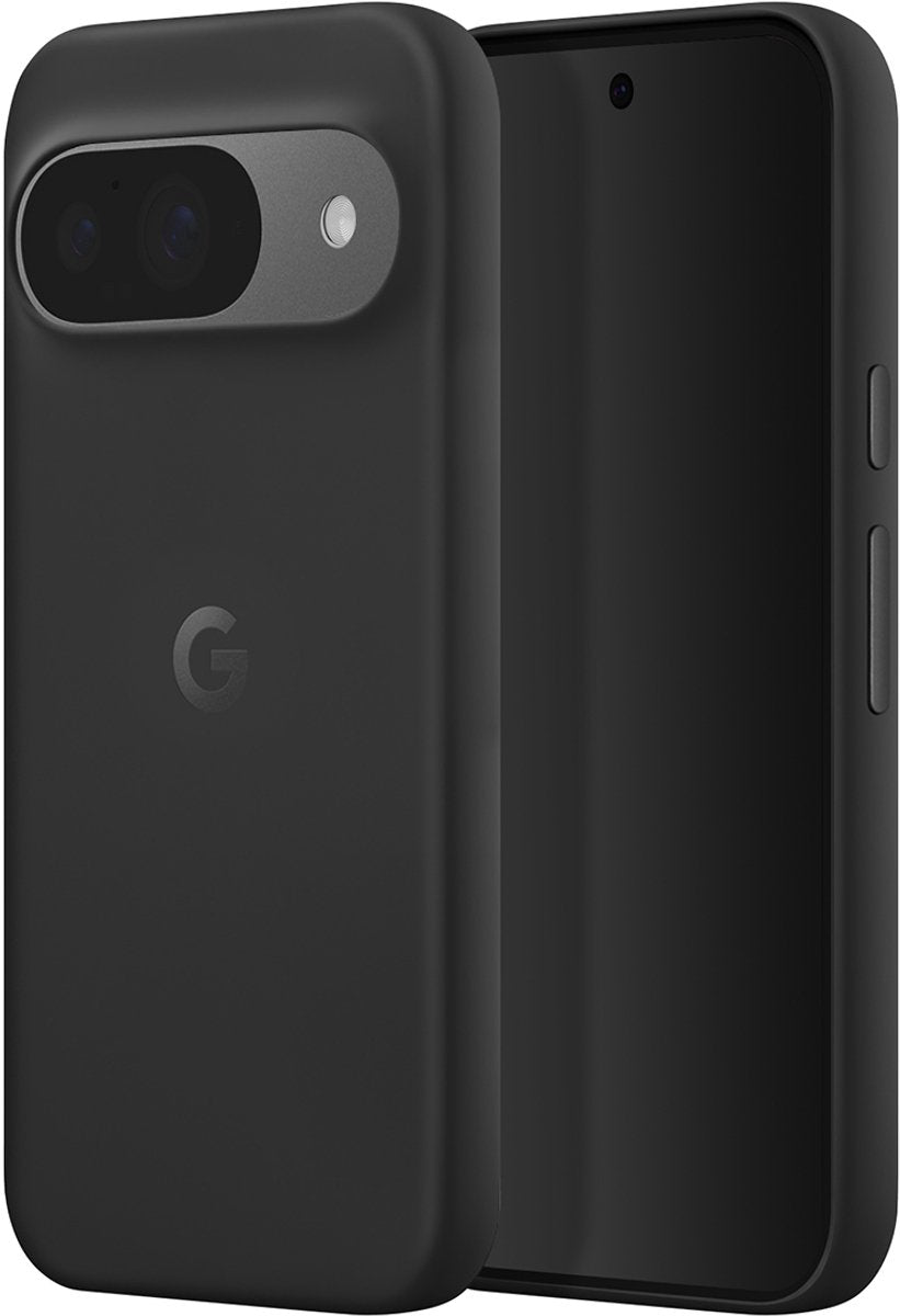 Original Google Pixel 9 / 9 Pro Fall - Durable Back Cover - TPU & Polycarbonat - Slim & komfortabel - Schwarz