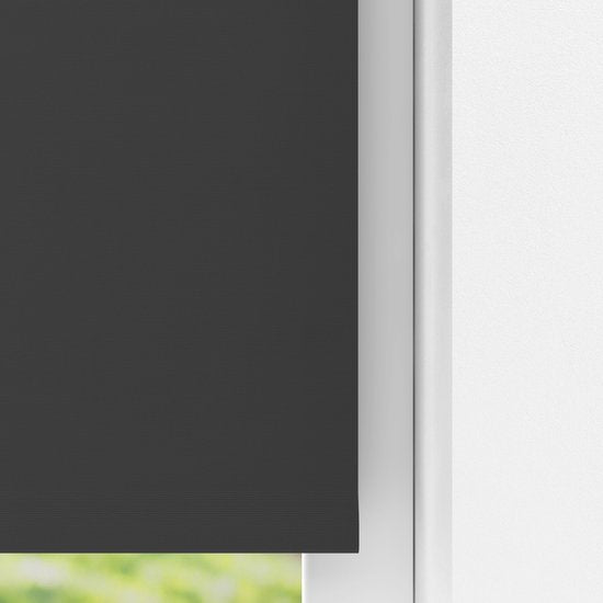 VONROC SMART BLINDS - Elektrisches Rollo - Verlängerung - 150 x 190 - Schwarz - Ohne Fernbedienung und Ladekabel