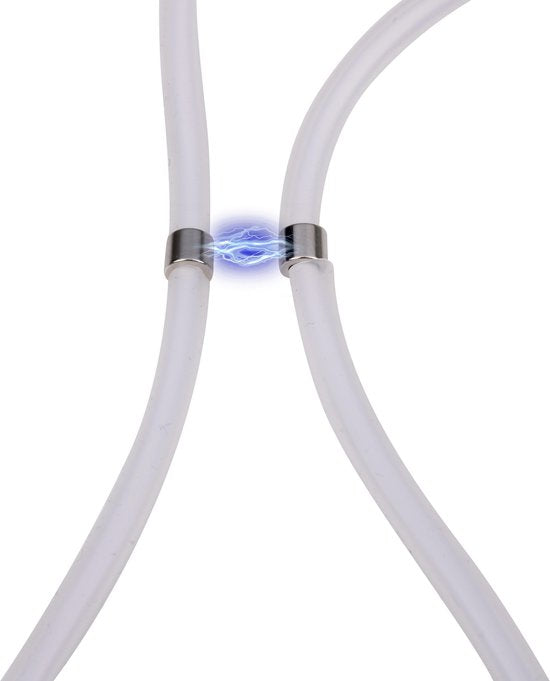 Grundig USB-C-Kabel - Magnetisch - 1 Meter - Weiß