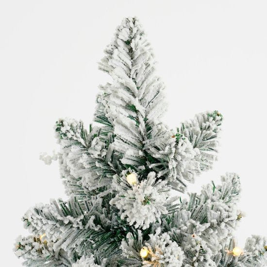 Black Box Trees Gerlos Weihnachtsbaum aus Jute, grün, matt, 30 l, TIPS 70, batteriebetrieben und mit Zeitschaltuhr – H 75 x T 36 cm