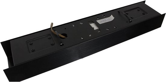 Hängeleuchte Bloc 3296ZW Schwarz, höhenverstellbar, aus Glas und Metall – Steinhauer, 120 cm, mit LED-Modul und Dimmfunktion