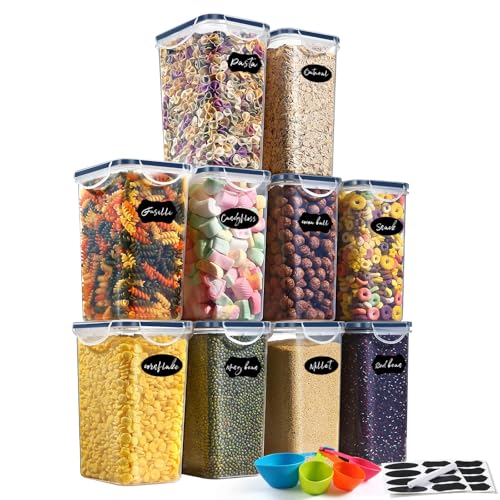 YASHE YH151118-10PCS luftdichte Vorratsbehälter – 10 x 1,5 Liter