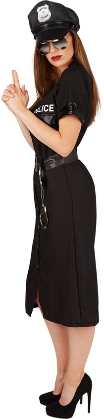 dressforfun - Polizistin XL - Faschingskostüm Halloween Kostüm Karnevalskostüm Partykleidung - 301407