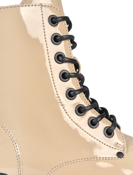 Bullboxer Aaf504f6s Veterinärstiefel - Stiefel mit Schnürung - Mädchen - Taupe - Größe 36