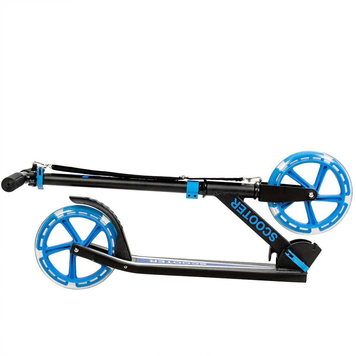 Coast Faltbare Stufe - Einstellbare Höhe - max 100kg - Blau - 34cm x 88cm