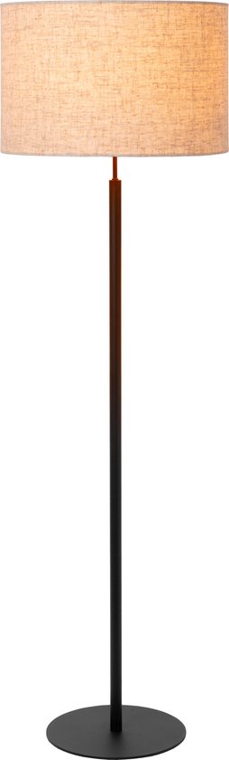 Lucide MAYA – Stehlampe – Ø 45 cm – 1xE27 – Beige – Japandi