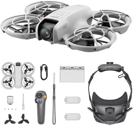 DJI Neo Motion Fly More Combo – FPV-Drohne – DJI Goggles N3 & RC Motion 3 – 4K Ultra HD – 135 g – 3 Akkus