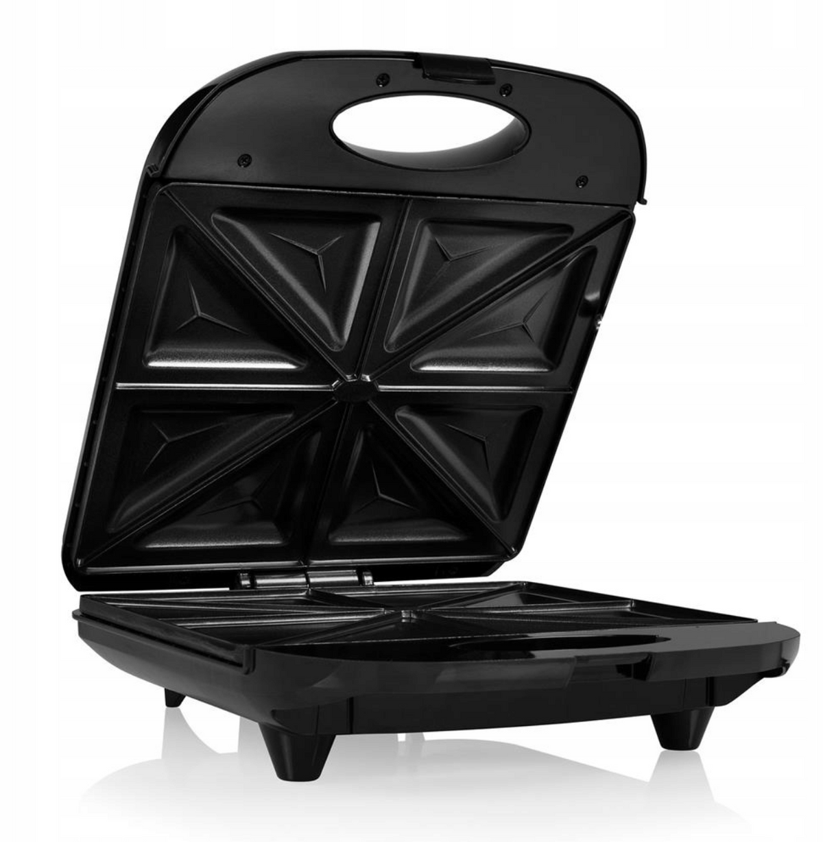 Princess Sandwichmaker XL – Toaster für 4 Sandwiches – 25 x 22 cm – Schwarz