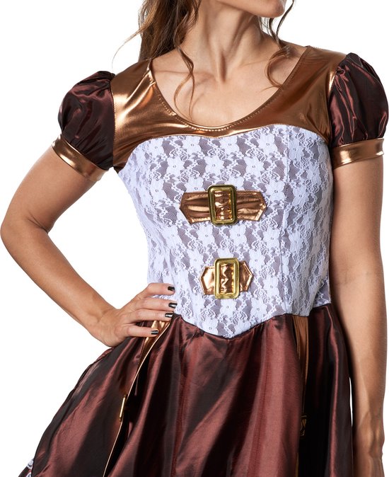 Dressforfun Faschingskostüm Steampunk Lady – Damen – Größe S