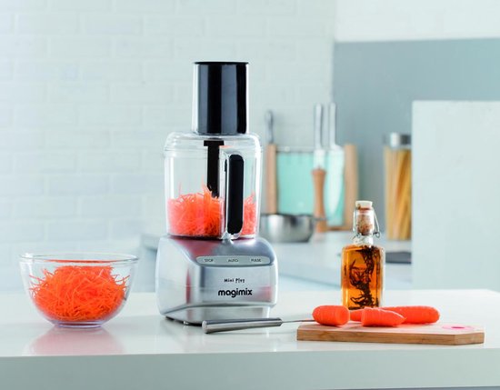 Magimix - Mini Plus - Küchenmaschine - Matt Chrom
