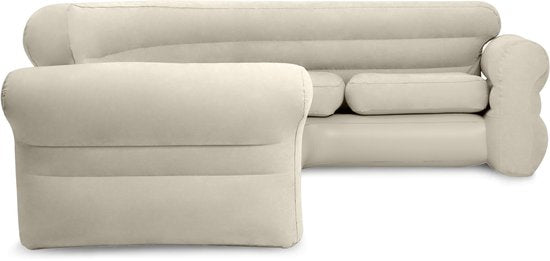 Intex Aufblasbares Ecksofa – 257 x 203 x 76 cm