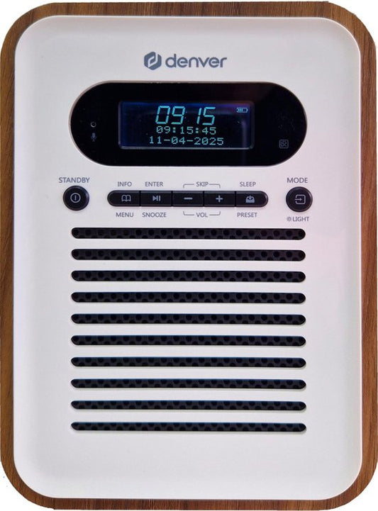 Denver Retro Radio - DAB+ - FM - Bluetooth - Weckerfunktion - Muttertag