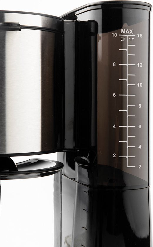 FRITEL Kaffeemaschine CO 2150 – Kaffeekanne – 1,5 Liter – transparenter Wassertank – 10 große Tassen oder 15 kleine Tassen