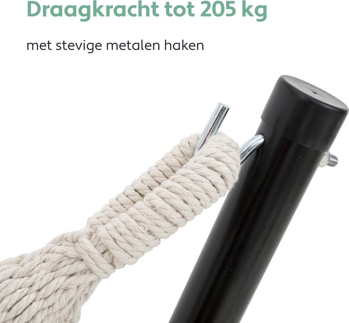 Vita5 Hängemattenständer - 1 und 2 Personen - Verstellbar - Wetterfest - bis 205 kg - Inkl. Tragetasche - ohne Hängematte