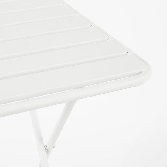 Mica Decorations Evita Bistro Set - 3er Set - Metall - Weiß