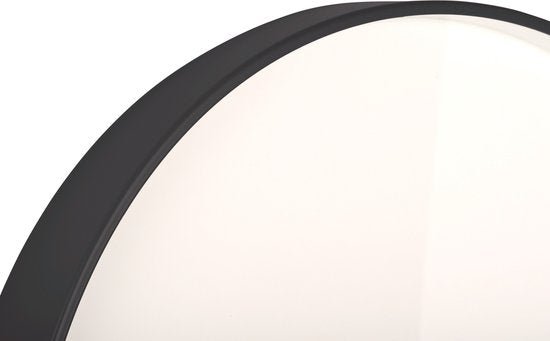 Karlsson Wanduhr Albatros - Ø50cm - Modern - - Schwarz/Weiß