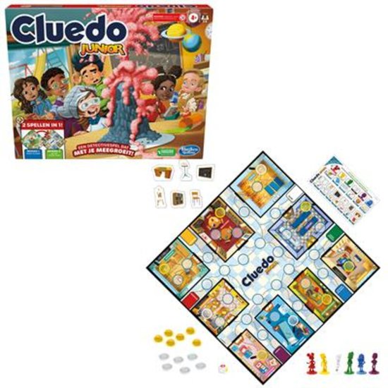 Cluedo Junior – Brettspiel – Hasbro Gaming Classic – Gesellschaftsspiel