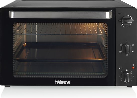 Tristar Freistehender Backofen OV-3640 - Backofen 2000W - 60L - 90 bis 230⁰C - 5 vorprogrammierte Einstellungen