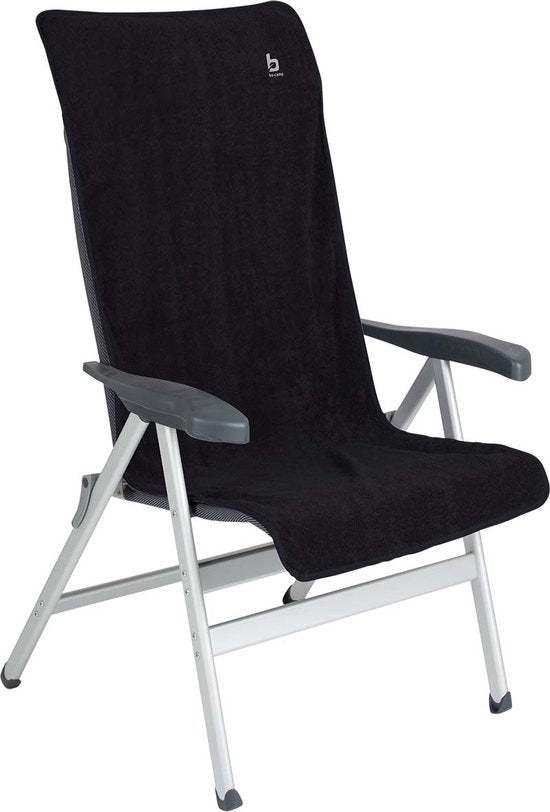 Bo-Camp – Stuhlauflage M – Universal – Frottee – Anthrazit