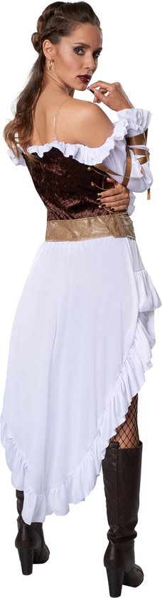 dressforfun – Steampunk-Palastwächterin für Damen, Größe S – Kostüm, Halloween, Verkleidung, Partykleidung, Karnevalskleidung, Karneval, Festkleidung, Partykleidung – 302315