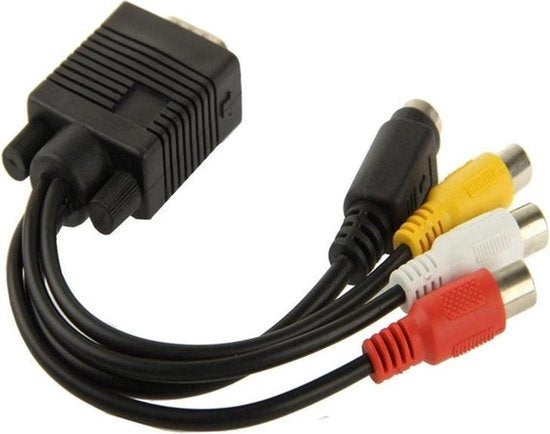 GarpexÂ® Mini DisplayPort zu VGA Adapter - Mini DP zu VGA Kabel - 1080p HD Auflösung - Schwarz