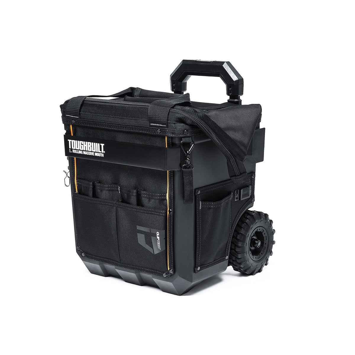 ToughBuilt XL Rolling Massive Mouth Bag TB-CT-61-14 - Schwarz - 54 x 38 x 50,5 cm