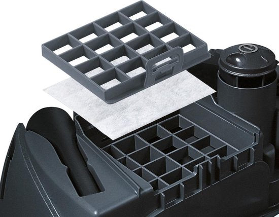 Siemens VS06A111 SynchroPower Staubsauger mit Beutel – Kompakt – 600 W – 4-Liter-Staubbeutel – Blau/Schwarz