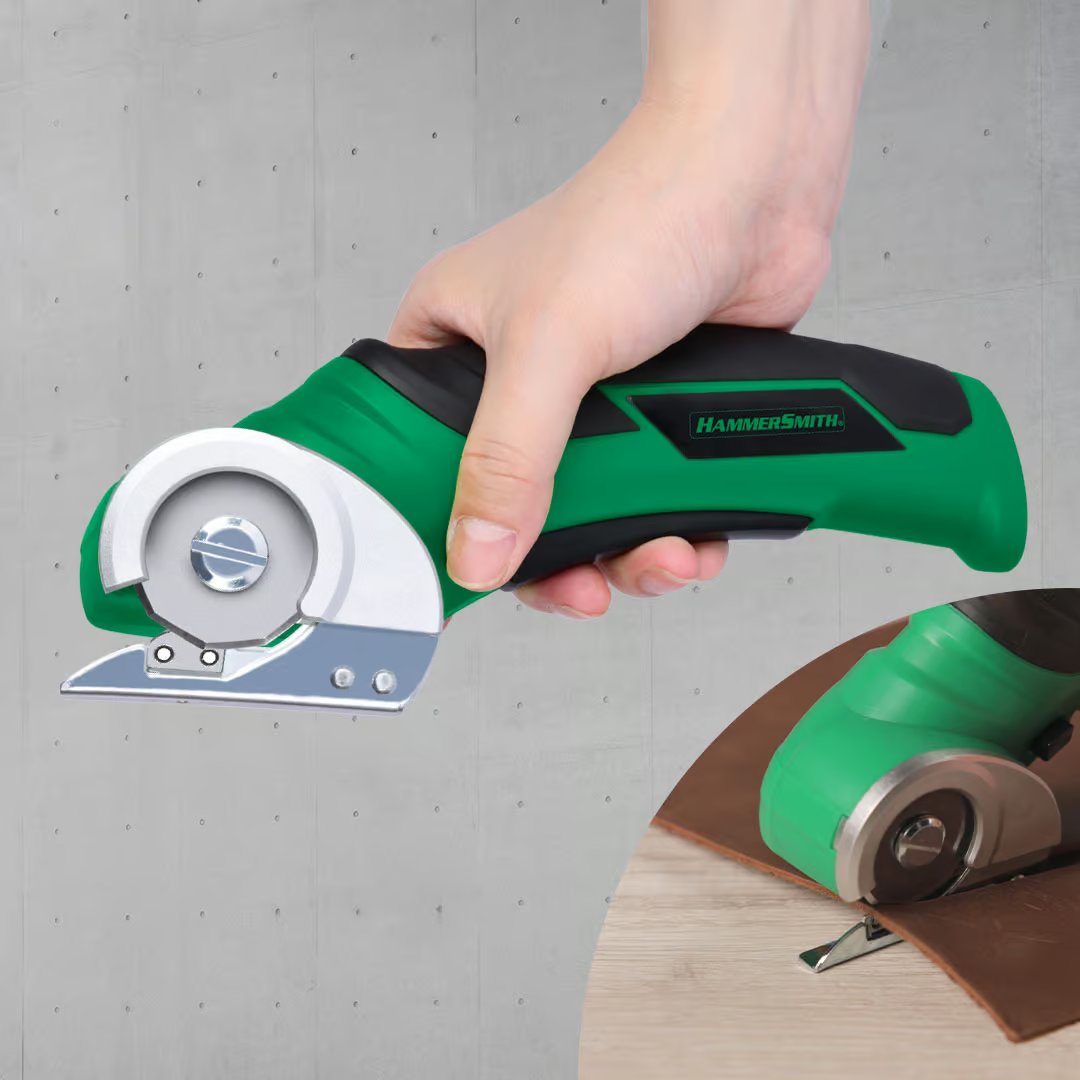 Hammersmith SharpSpin Akku-Rollmesser – Kabelloser Betrieb – Präzise Schnitte – Sichere Handhabung