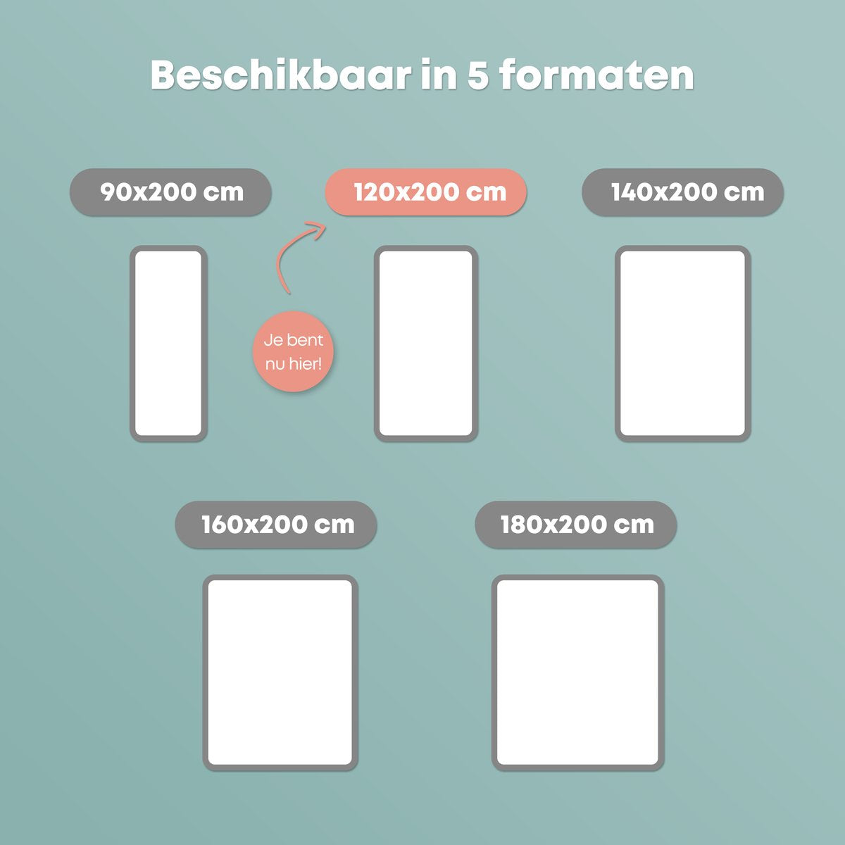 CozySense® Memory-Schaum-Matratzenauflage 120 x 200 – Matratzenauflage mit offenen Luftkanälen für atmungsaktiven Komfort – mit Gel angereichert – CertiPUR-US® – mittlere Festigkeit – 6 cm