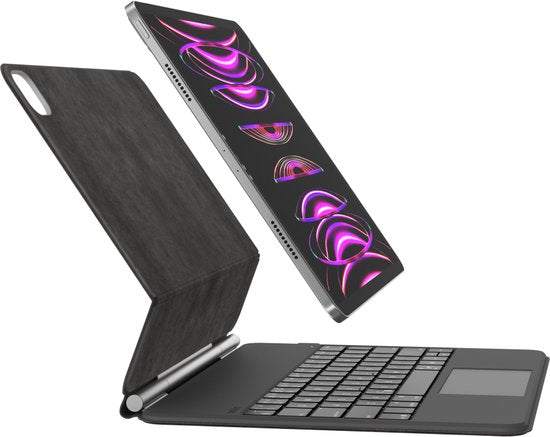 Belkin iPad M4 Pro 13" Case - QWERTY - Mit Tastatur und magnetischem Ständer - Schwarz