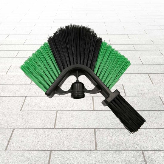 Hammersmith AquaClean Deluxe Eckbürste – Zubehör für Hammersmith AquaClean Deluxe – Einfache Montage – zur Reinigung von Dachrinnen, Dachkanten, Metallfugen und vielem mehr.