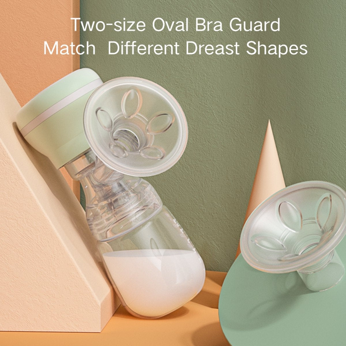 Fuegobird Wireless Electric Breast Pump - Intelligent Pumping Device Wireless-Portable Breast Pump - BPA frei