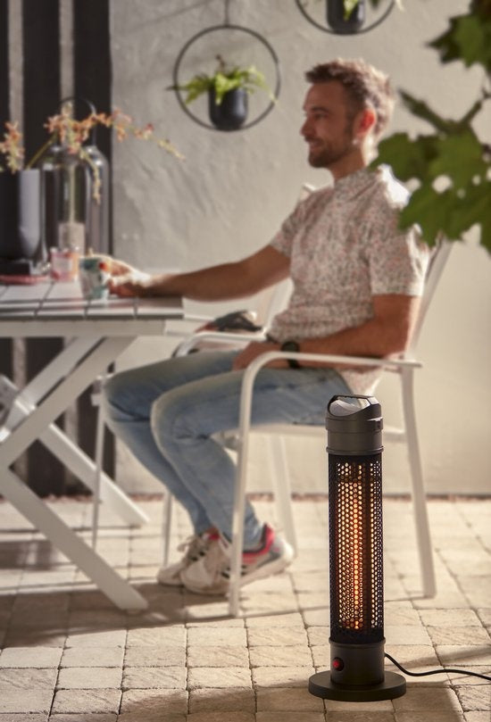 alpina Heater Terrassenstrahler - Infrarotheizung - IP44 Spritzwassergeschützt - 800W