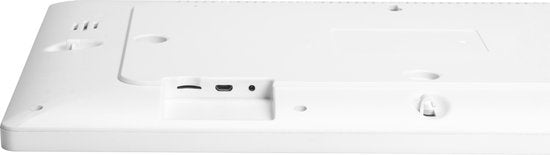 Denver Digitaler Fotorahmen 15,6-Zoll FULL HD - Frameo App - Fotorahmen - 8GB - IPS-Touchscreen - PFF1514 - Weiß