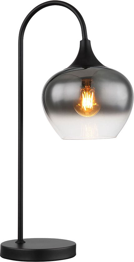 Globo Tischleuchte Maxy - schwarz - Metall - 15548T