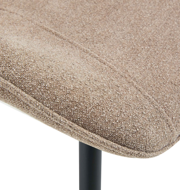 Multifurn Sten Esszimmerstuhl, 2er-Set – Taupe – 48 x 40 x 120 cm