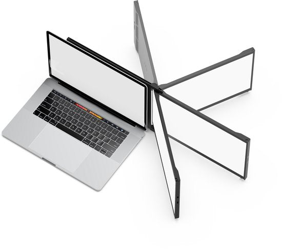 Mobile Pixels Duex Max DS – Tragbarer Monitor – 14,1-Zoll-Monitor – FHD – 60 Hz – Tragbarer Bildschirm – Tragbarer Monitor – Zusätzlicher Laptop-Bildschirm