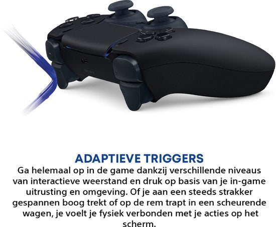 Sony PS5 DualSense Wireless-Controller – Midnight Black