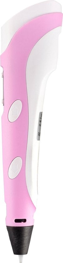 MM Brands 3D-Stift - 3 Meter lange Ladekabel - Rosa
