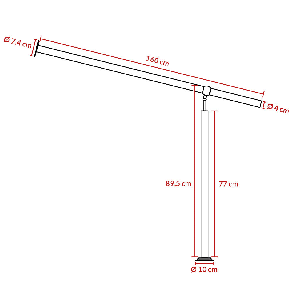 Monzana Eingangstor - Edelstahl - 160 cm