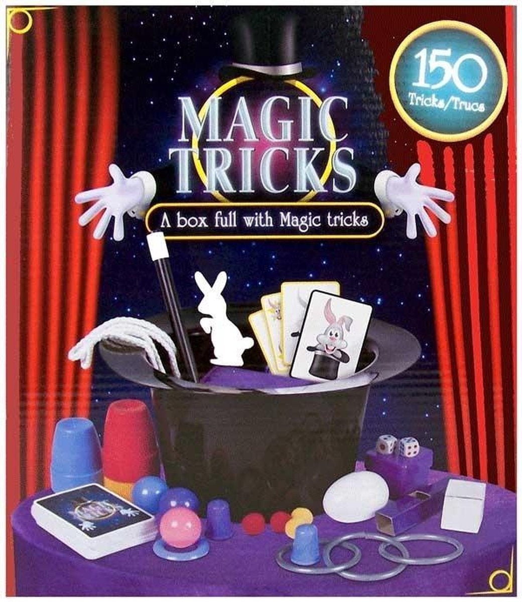Magischer Zauberkasten mit 150 Tricks
