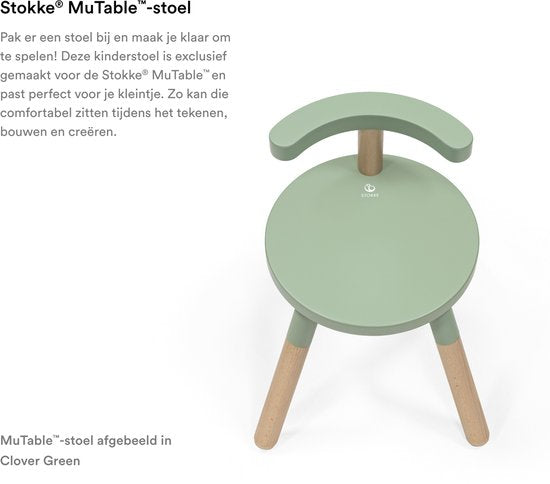 Stokke® MuTable™ Stuhl V2 Sturmgrau