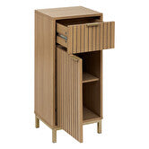 5five Unterschrank Tasso – Bambus, MDF, 33 x 28 x 80 cm